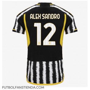 Juventus Alex Sandro #12 Primera Equipación 2023-24 Manga Corta